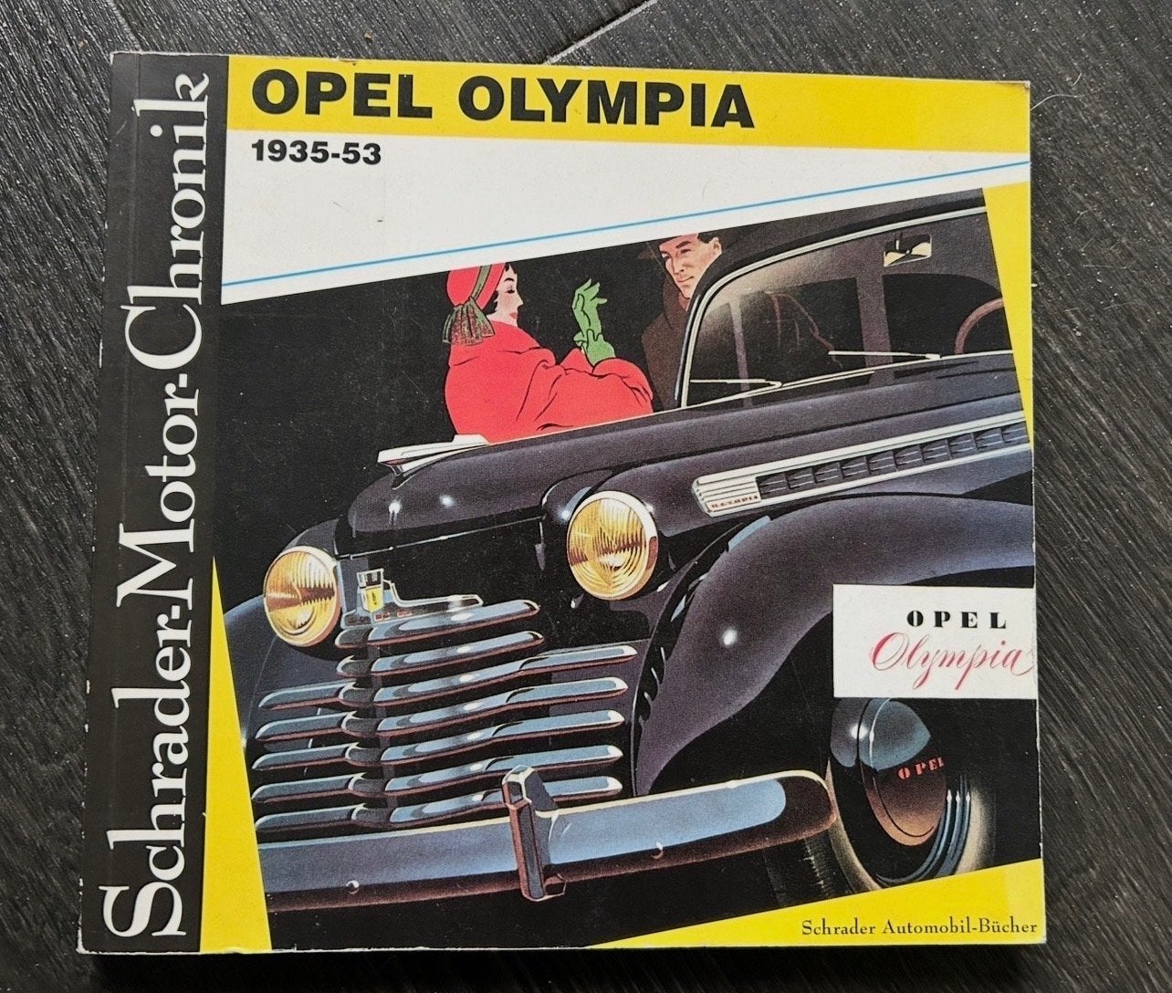Opel Olympia 1935-53 Schrader-Motor-Chronik Boek, Ophalen of Verzenden, Zo goed als nieuw, Opel