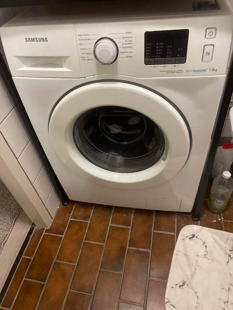 Samsung EcoBubble -Gratis af te halen in Emmen., Witgoed en Apparatuur, Wasmachines, Ophalen, Zo goed als nieuw, Voorlader, 85 tot 90 cm