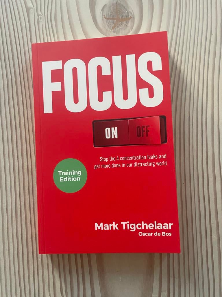 Boek Focus Training Edition van Mark Tigchelaar, Boeken, Ophalen of Verzenden, Nieuw