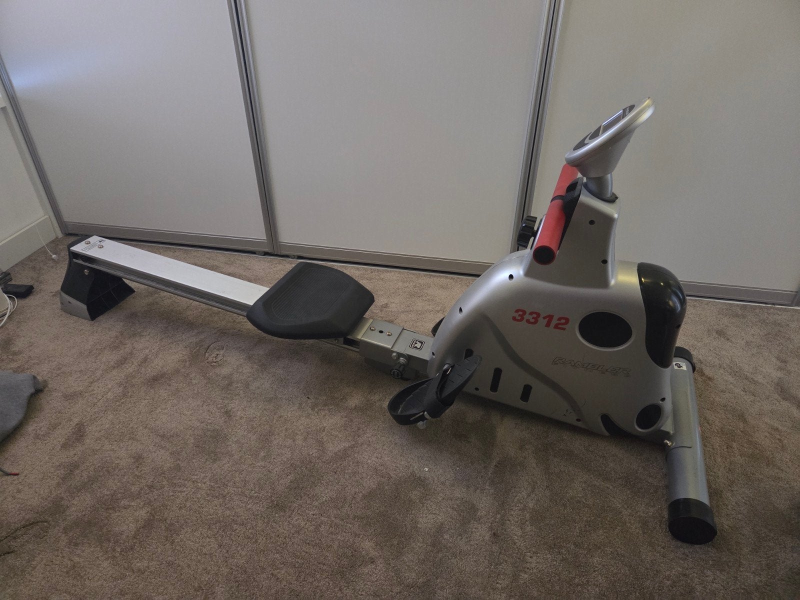Rambler Fitness 3312 Roeitrainer, Sport en Fitness, Fitnessapparatuur, Ophalen, Gebruikt, Roeitrainer