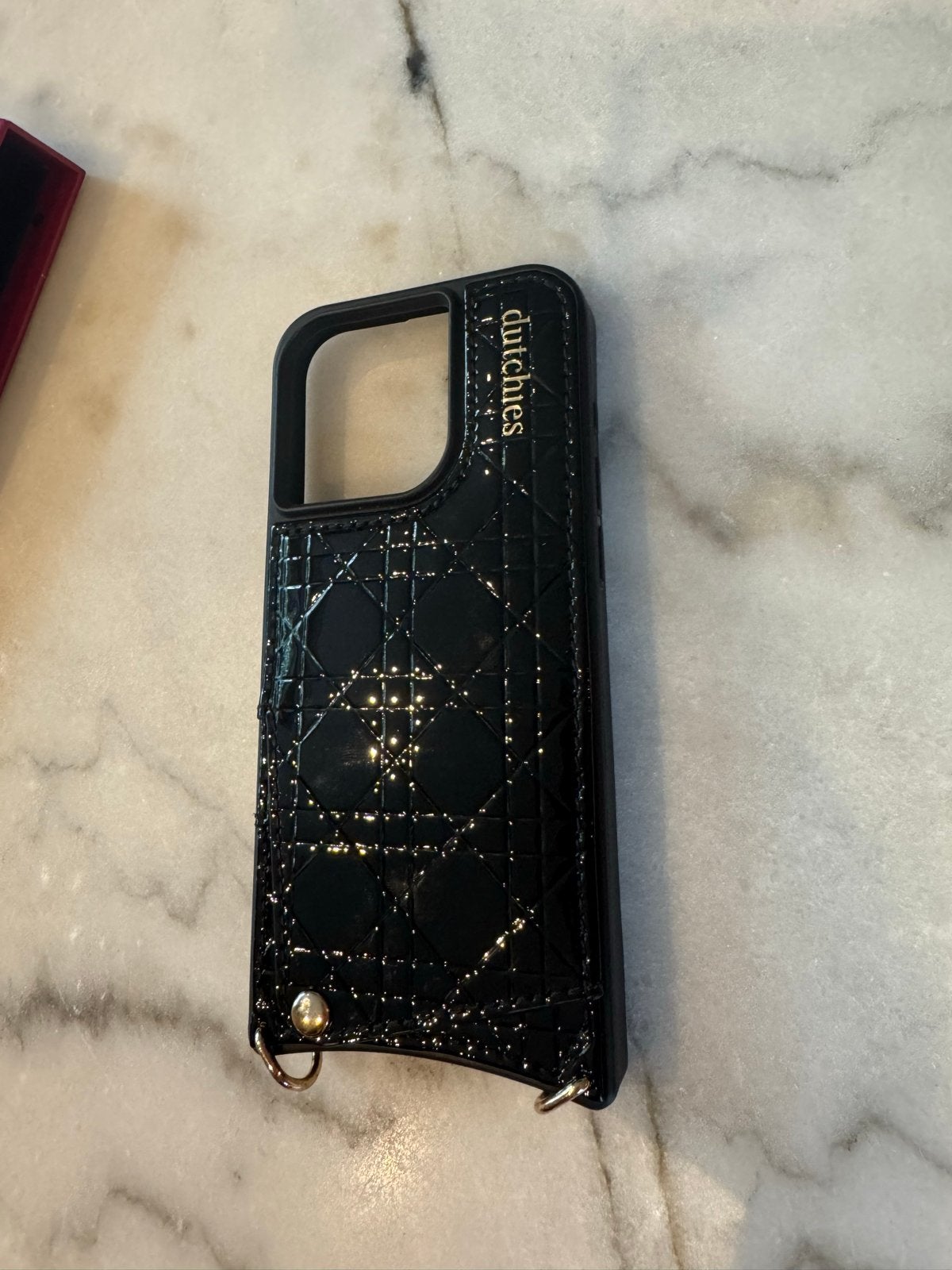 Dutchies iPhone 15 Pro Hoesje Zwart, Kunststof, Zwart, Dutchies, Hoesje of Tasje