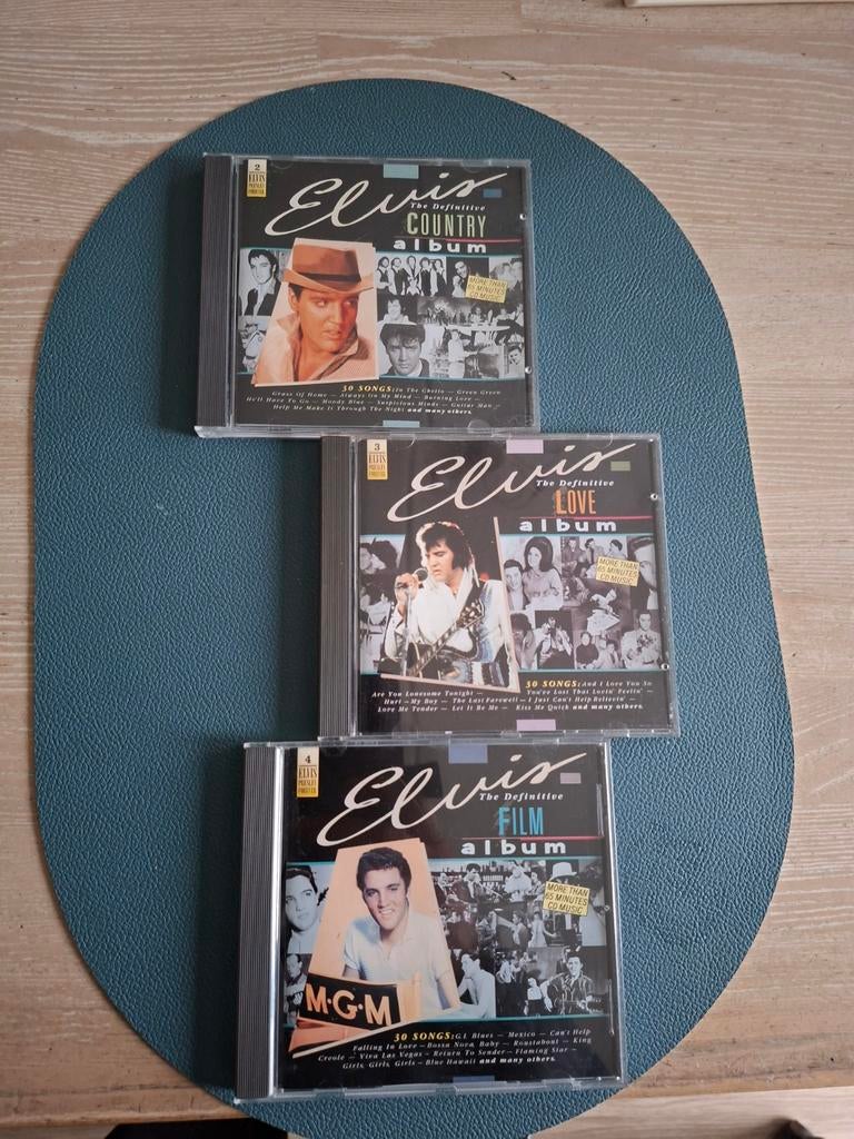elvis Presley the definitive album 3 delen, Cd's en Dvd's, Ophalen of Verzenden, Zo goed als nieuw