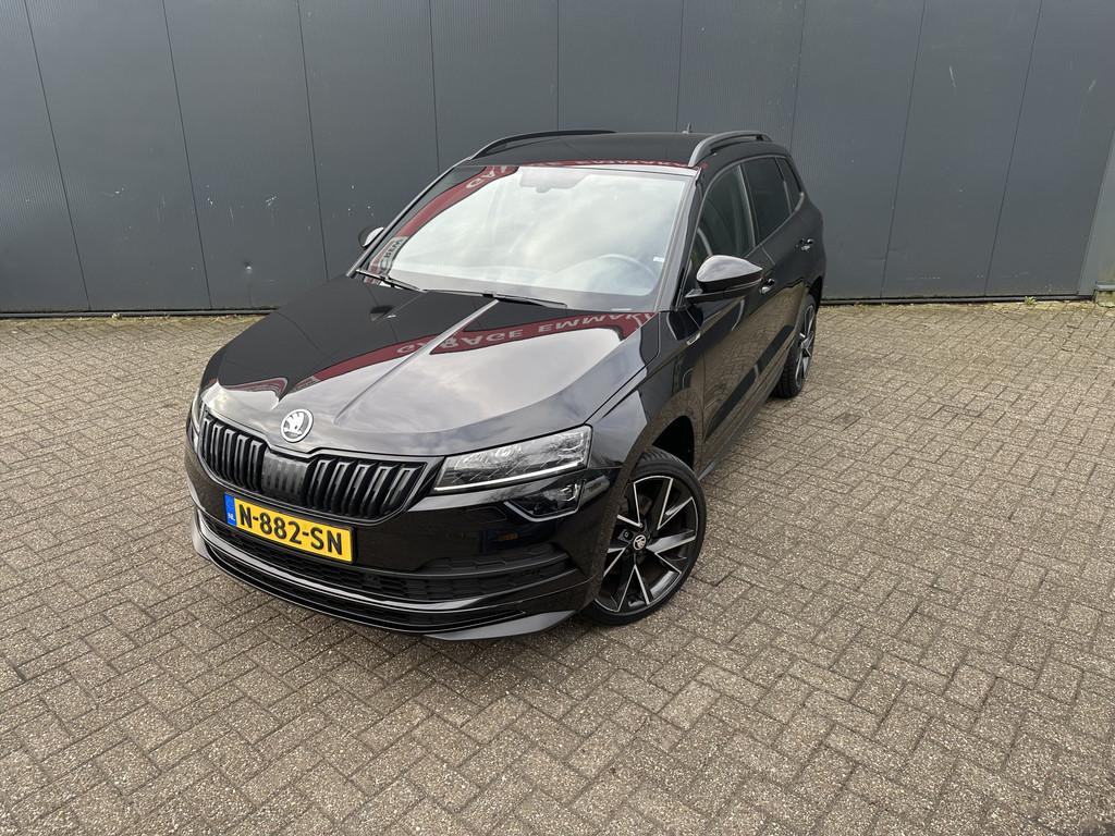 Skoda Karoq 1.5 TSI ACT Sportline Business | Digital dashbor, 12 maanden, Stof, 4 cilinders, Zwart