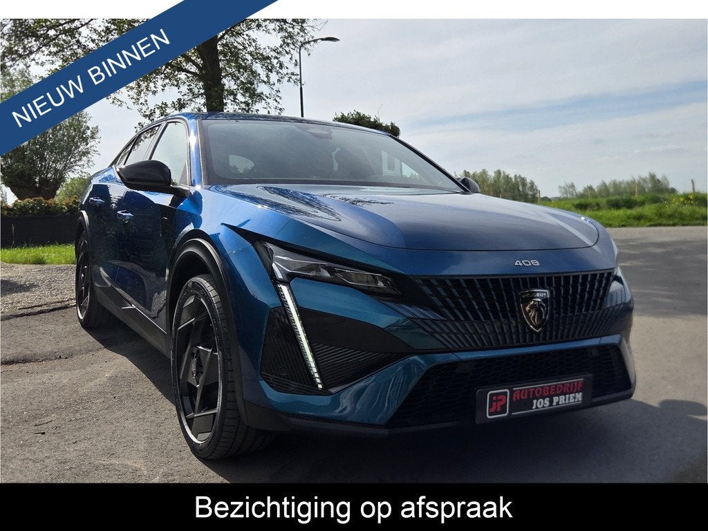 Peugeot 408 1.6 HYbrid GT 225 First Edition * MASSAGE * 44 K, Auto's, Peugeot, Bedrijf, Te koop, ABS, Achteruitrijcamera, Adaptive Cruise Control