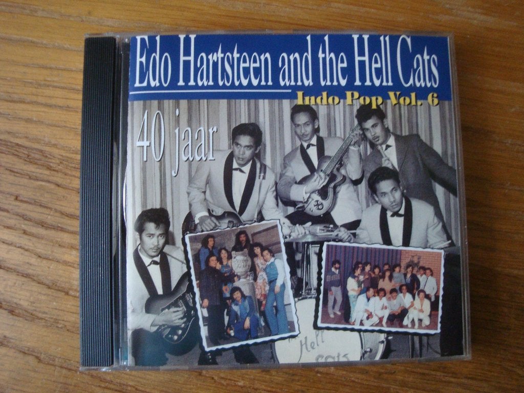 Edo Hartsteen and the Hell Cats - 40 Jaar (Indo-rock), Inclusief boekje, Ophalen of Verzenden, Zo goed als nieuw, Rock-'n-roll