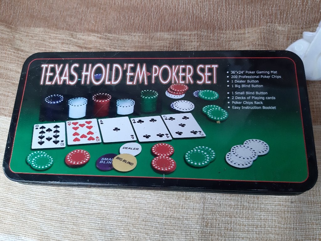 Texas hold'em poker Chips 200 stuks, opgelet: alleen Chips, Hobby en Vrije tijd, Gezelschapsspellen | Kaartspellen, Een of twee spelers