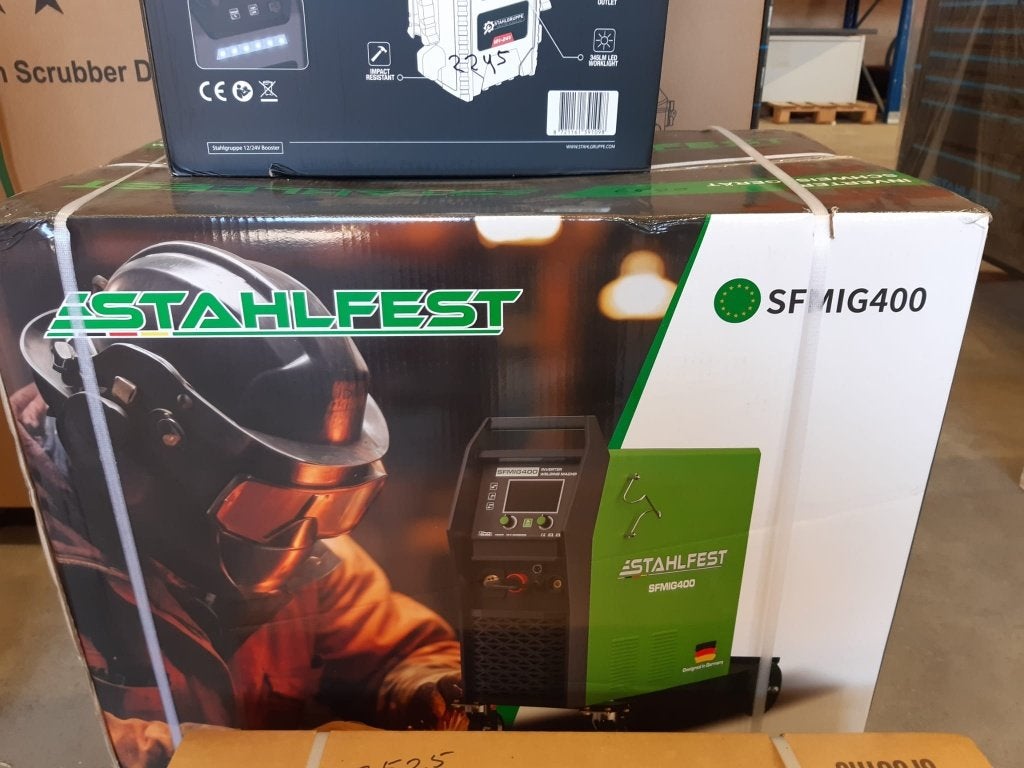 Stahlfest SFMIG400 Inverter Lasapparaat Nieuw in Doos, Doe-het-zelf en Verbouw, Ophalen, Nieuw, 250 ampère of meer, Inverter