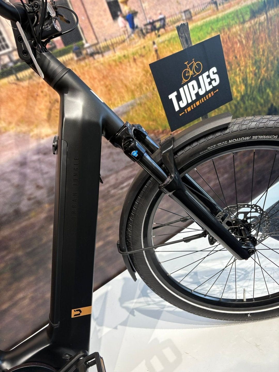 Urban Jungle Ginza 2.0 Dames E-bike Zwart | 44/49/54 cm, Overige merken, -, -, Nieuw