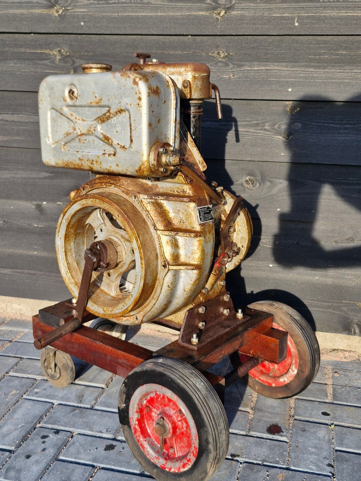 Samofa SH80 F (Hatz E80) Dieselmotor uit 1961, Ophalen of Verzenden, Gebruikt, Dieselmotor