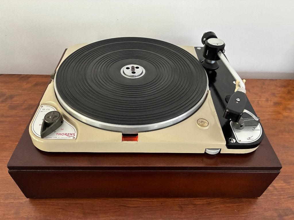 Thorens TD 124 + Thorens BTD-12S, Ophalen, Gebruikt, Thorens, Pitch-regelaar