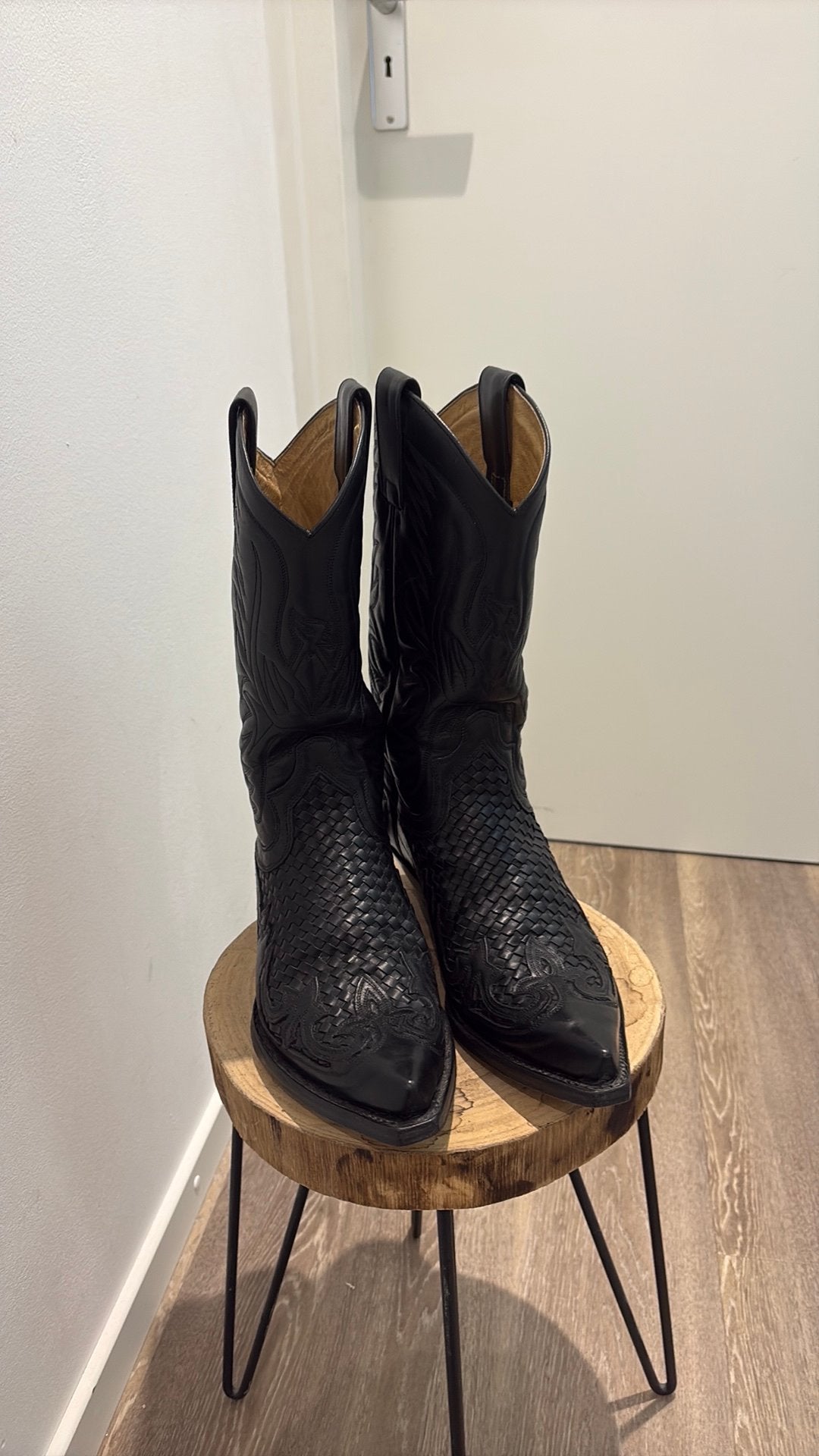 Sendra boots cowboylaarzen mt 42 zwart incl verzenden, Zwart, Boots, Ophalen of Verzenden, Zo goed als nieuw