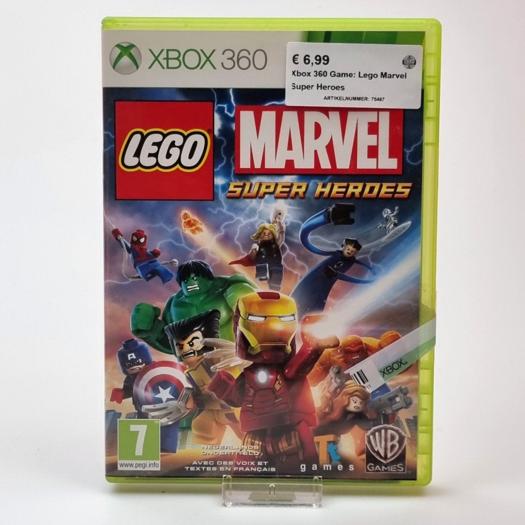 Xbox 360 Game: Lego Marvel Super Heroes, Microsoft, Zo goed als nieuw, Support@microsoft.com, Microsoft Corporation
One Microsoft Way
Redmond, WA 98052-6399
USA