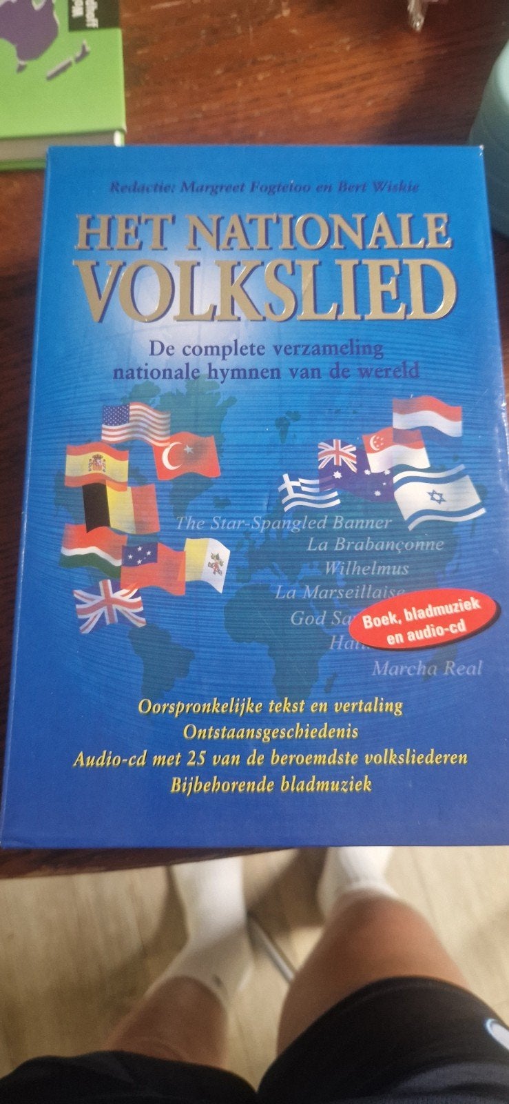 Het Nationale Volkslied - Bladmuziek & CD, Ophalen of Verzenden