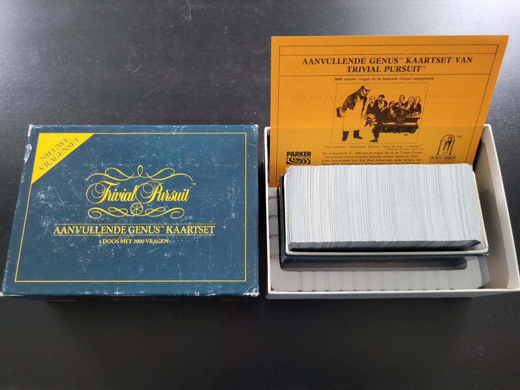 Trivial Pursuit / Triviant aanvullende grote Genus kaartset, Hobby en Vrije tijd, Gezelschapsspellen | Bordspellen, Vijf spelers of meer