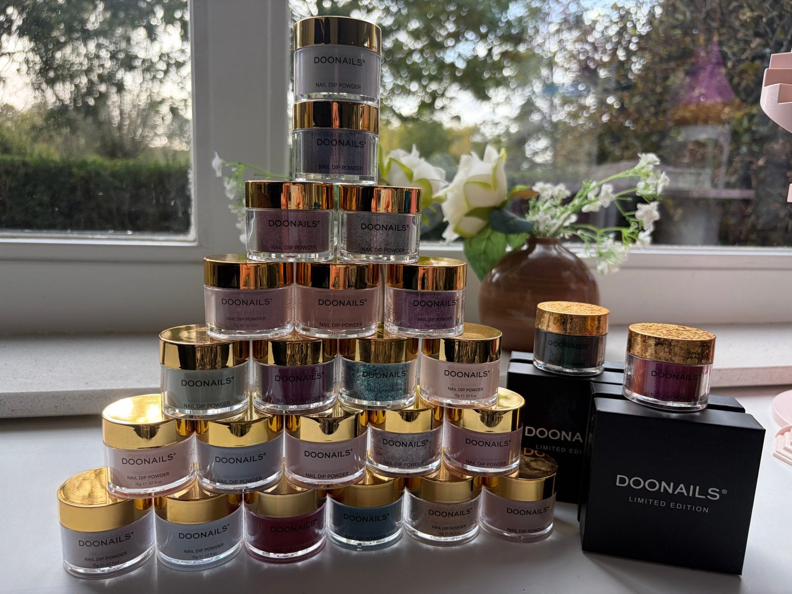 Grote collectie Doonails en Glowdip poeders, Ophalen of Verzenden, Zo goed als nieuw, Verzorging