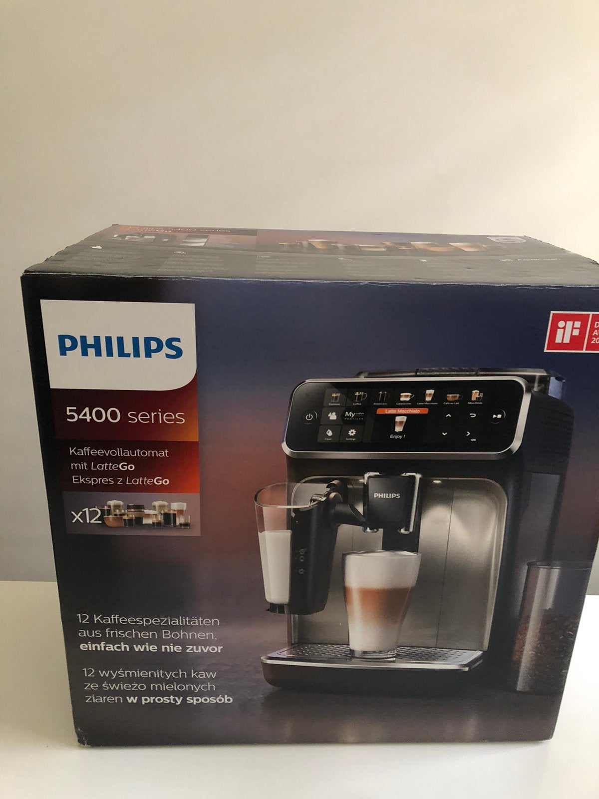 philips koffiemachine 5400, Ophalen of Verzenden, Zo goed als nieuw, Koffiemachine