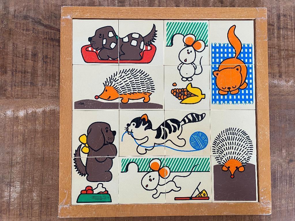 Educo puzzel, Kinderen en Baby's, Speelgoed | Houten speelgoed, Ophalen of Verzenden, Gebruikt