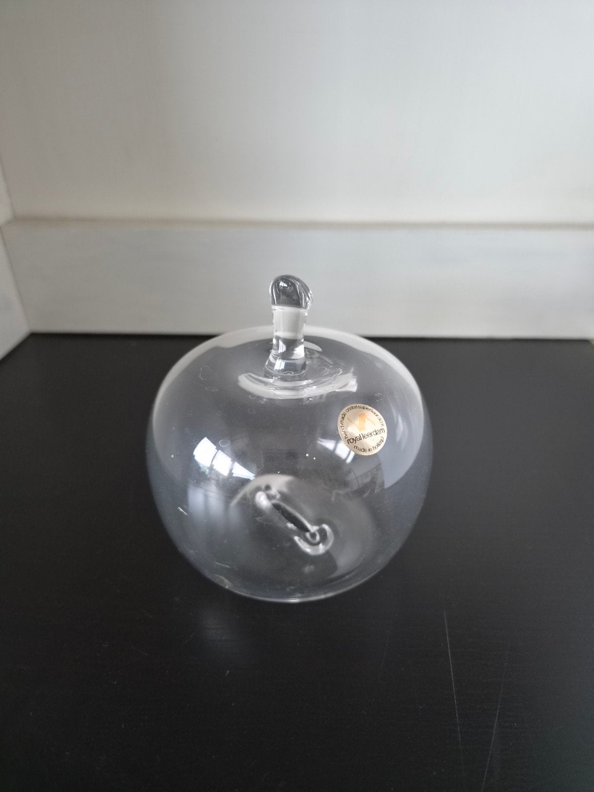Glazen appel van Royal Leerdam, Antiek en Kunst, Kunst | Designobjecten, Ophalen of Verzenden, Glas