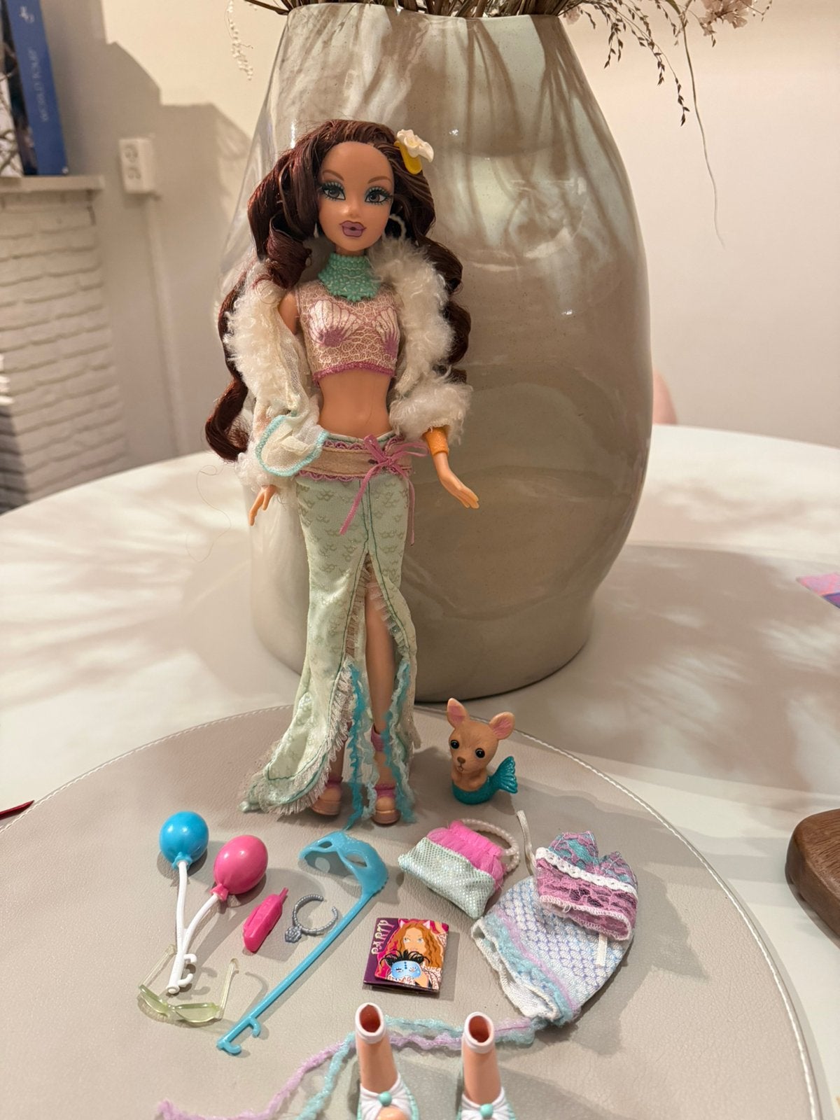 My scene masquerade mermaid diva chelsea barbie, Verzenden, Gebruikt, Fashion Doll
