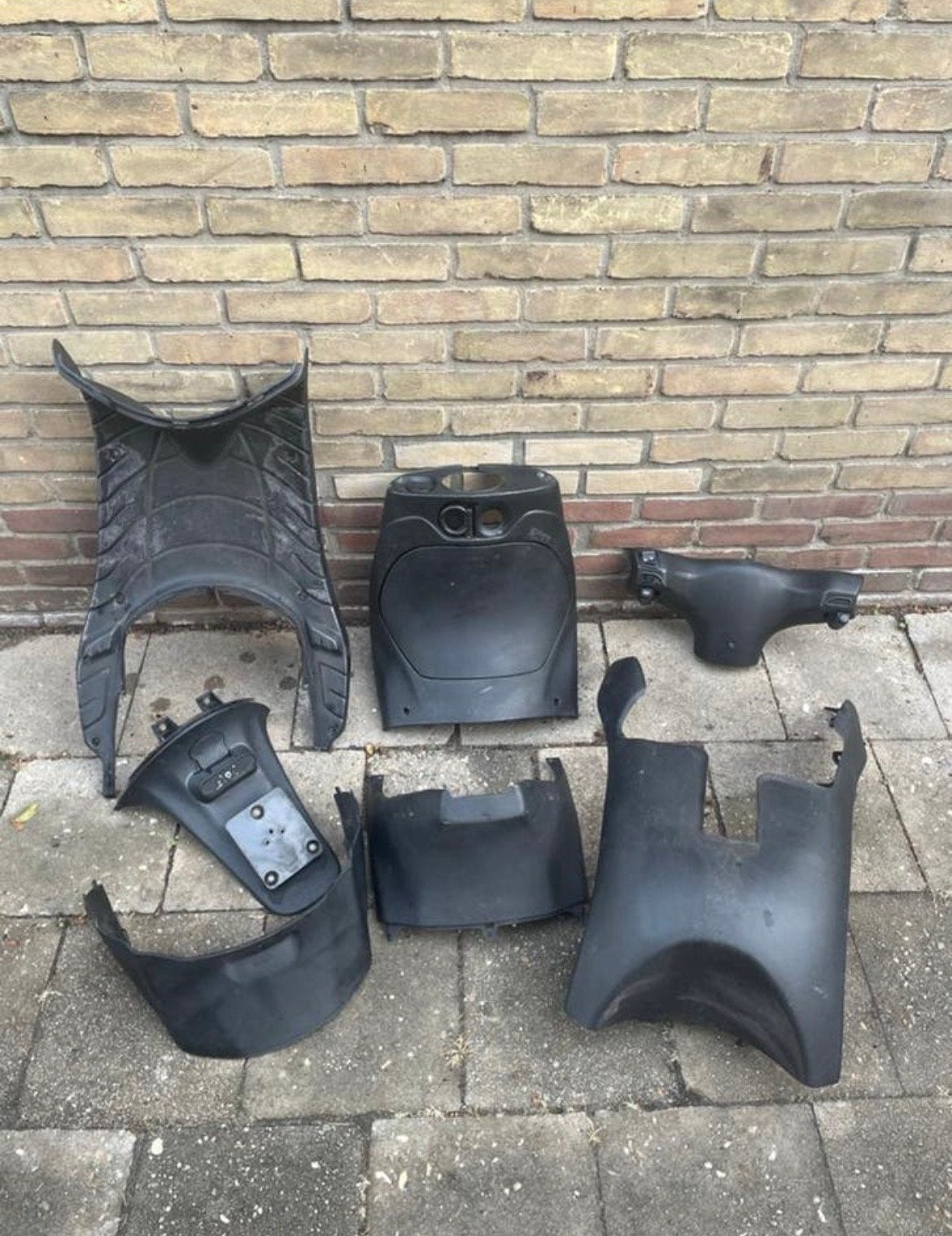 Scooter kappen set - diverse onderdelen, Ophalen of Verzenden, Gebruikt, Kap, Overige merken