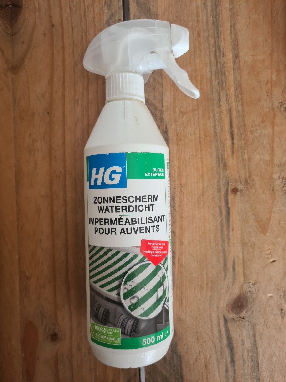 HG Zonnescherm Waterdicht Spray 500ml, Minder dan 150 cm, Ophalen of Verzenden, Nieuw