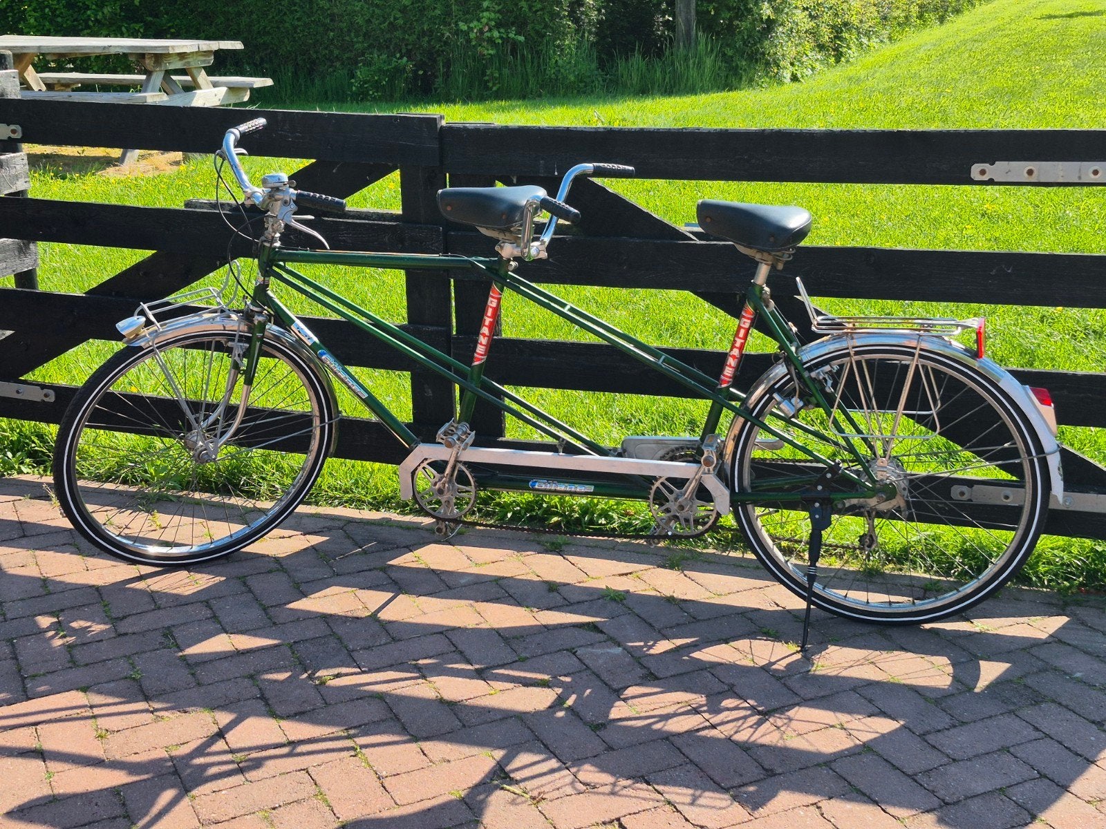 Unieke Vintage Gitane Tandem (Jaren '70) Volledig Origineel, 55 cm of meer, Ophalen, Gebruikt, Minder dan 10 versnellingen