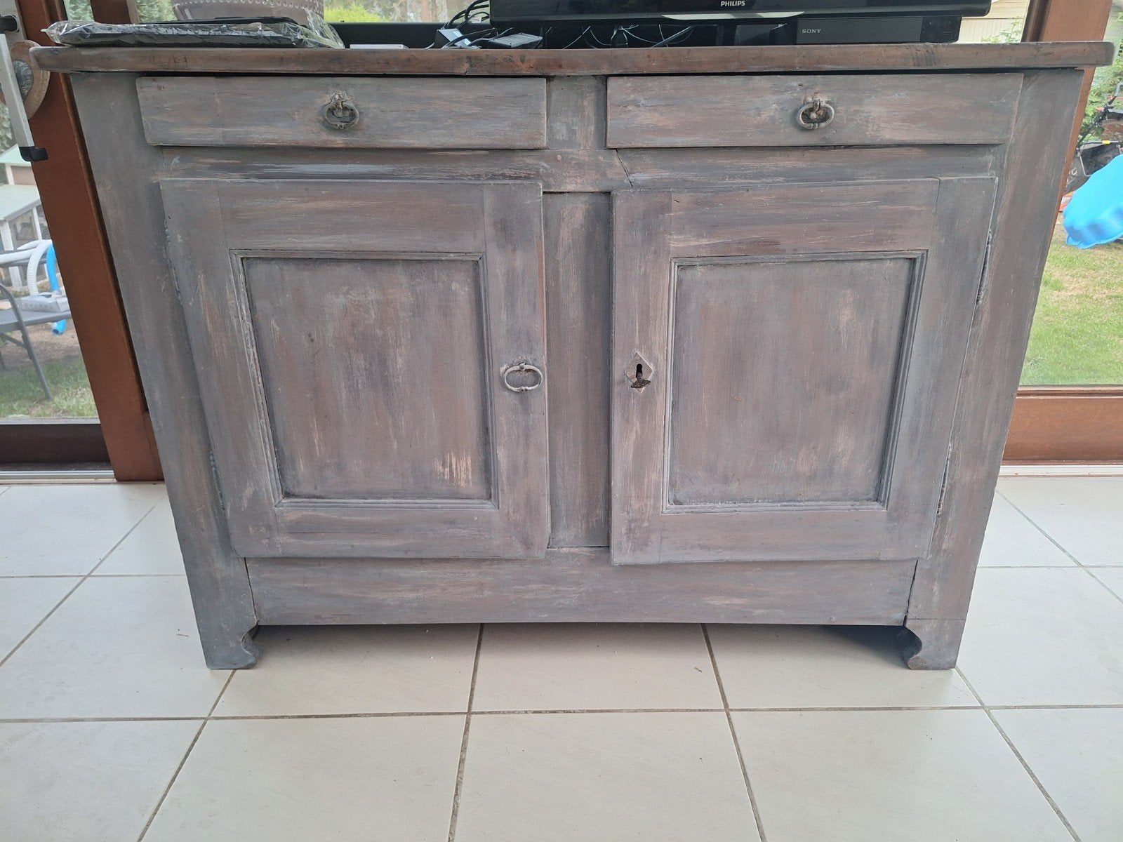 Antiek dressoir/kastje met lades en deuren, Antiek en Kunst, Antiek | Meubels | Kasten, Ophalen