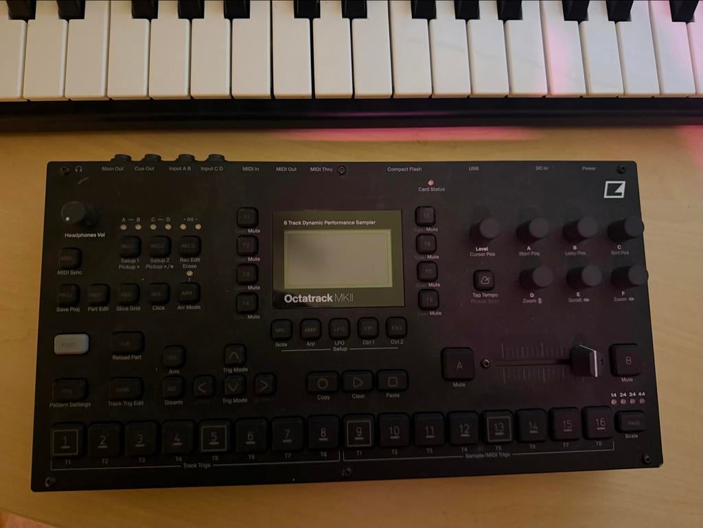 Elektron Octatrack MKII - Dynamische Performance Sampler, Ophalen of Verzenden, Zo goed als nieuw, Overige merken