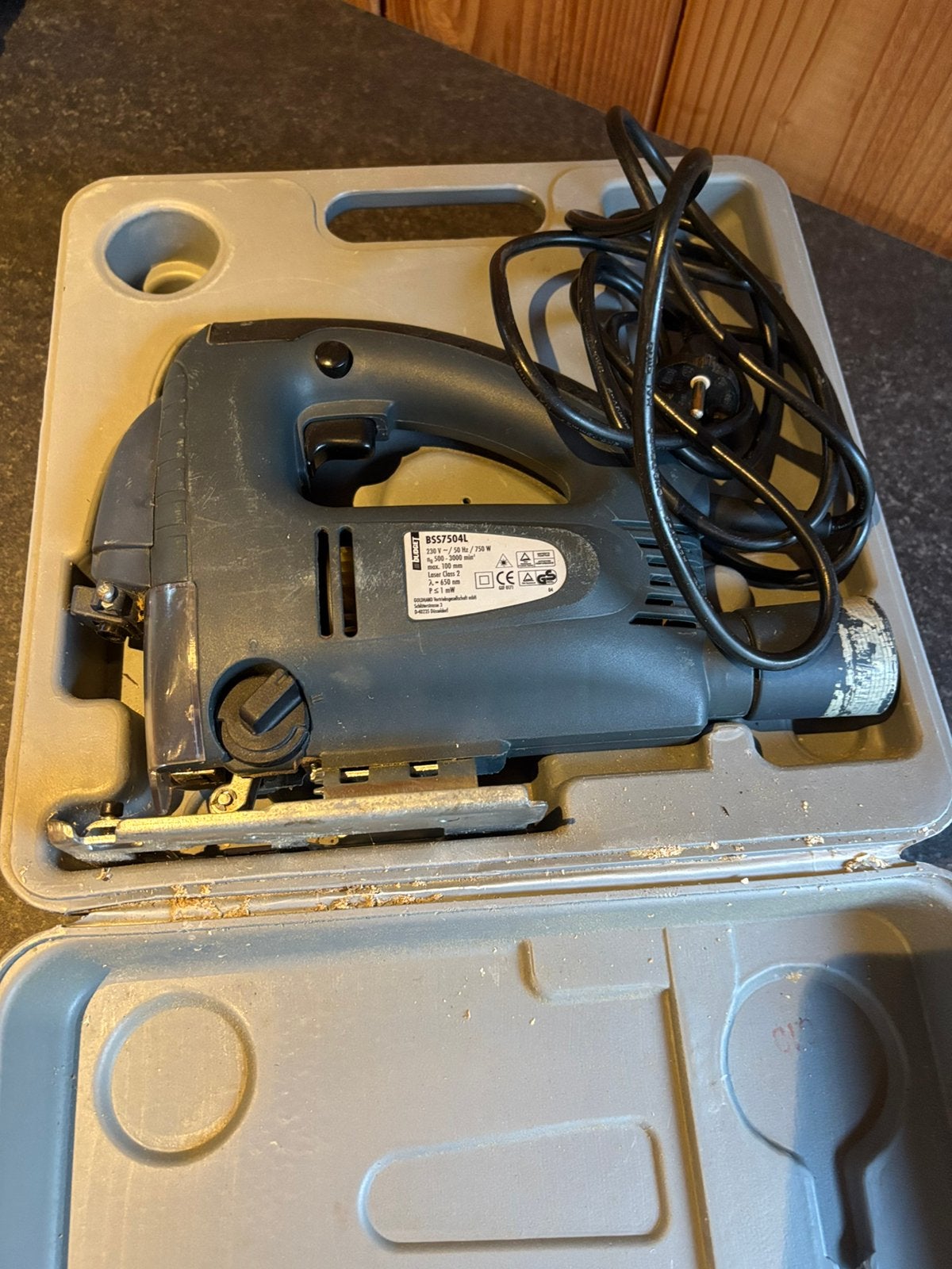 Decoupeerzaag 750w, Ophalen of Verzenden, Gebruikt