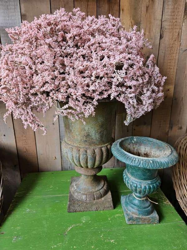 oude franse tuinvaas ``WOONWINKEL RUSTIEK``, Antiek en Kunst, Curiosa en Brocante, Ophalen of Verzenden