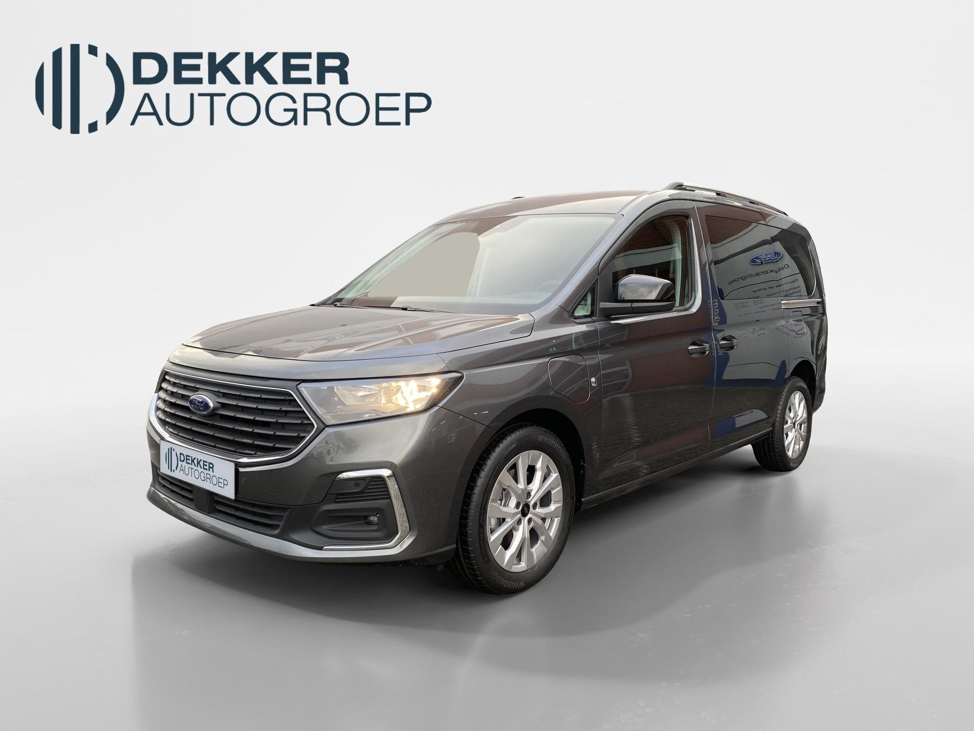 Ford Tourneo Connect Titanium 1.5 PHEV 7 persoons, Auto's, Ford, Stof, Gebruikt, 4 cilinders, 150 pk