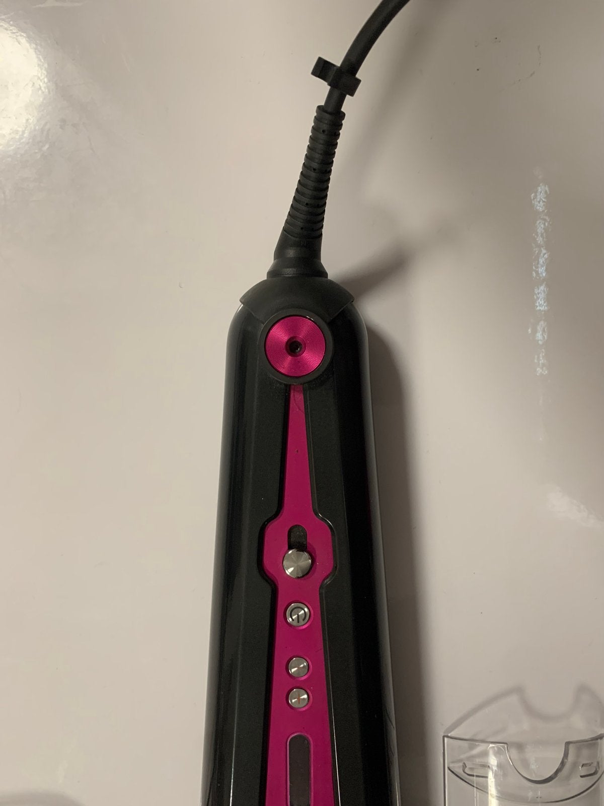 Dyson Corrale Stijltang - Zwart/Fuchsia, Ophalen of Verzenden, Zo goed als nieuw, Haarverzorging
