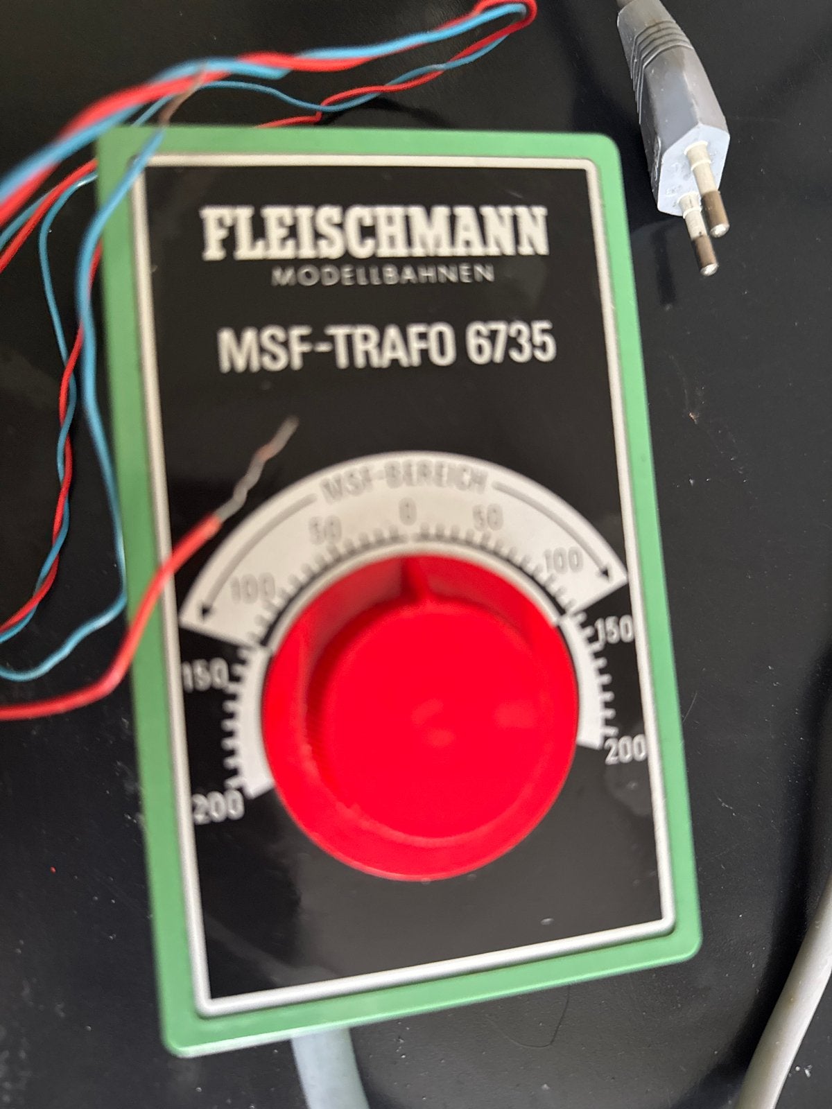 Fleischmann MSF-TRAFO 6735 Transformator voor modeltreinen, Transformator of Voeding, Gebruikt, Gelijkstroom, Fleischmann
