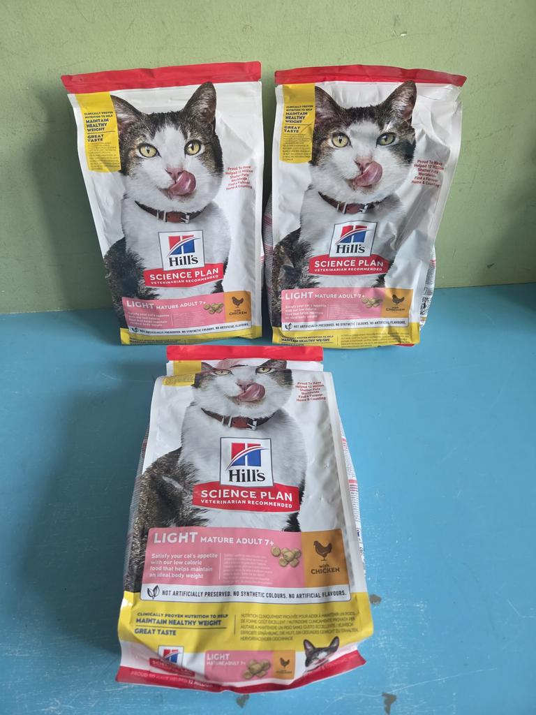 3 zakken hill's kattenvoer, Ophalen of Verzenden, Kat