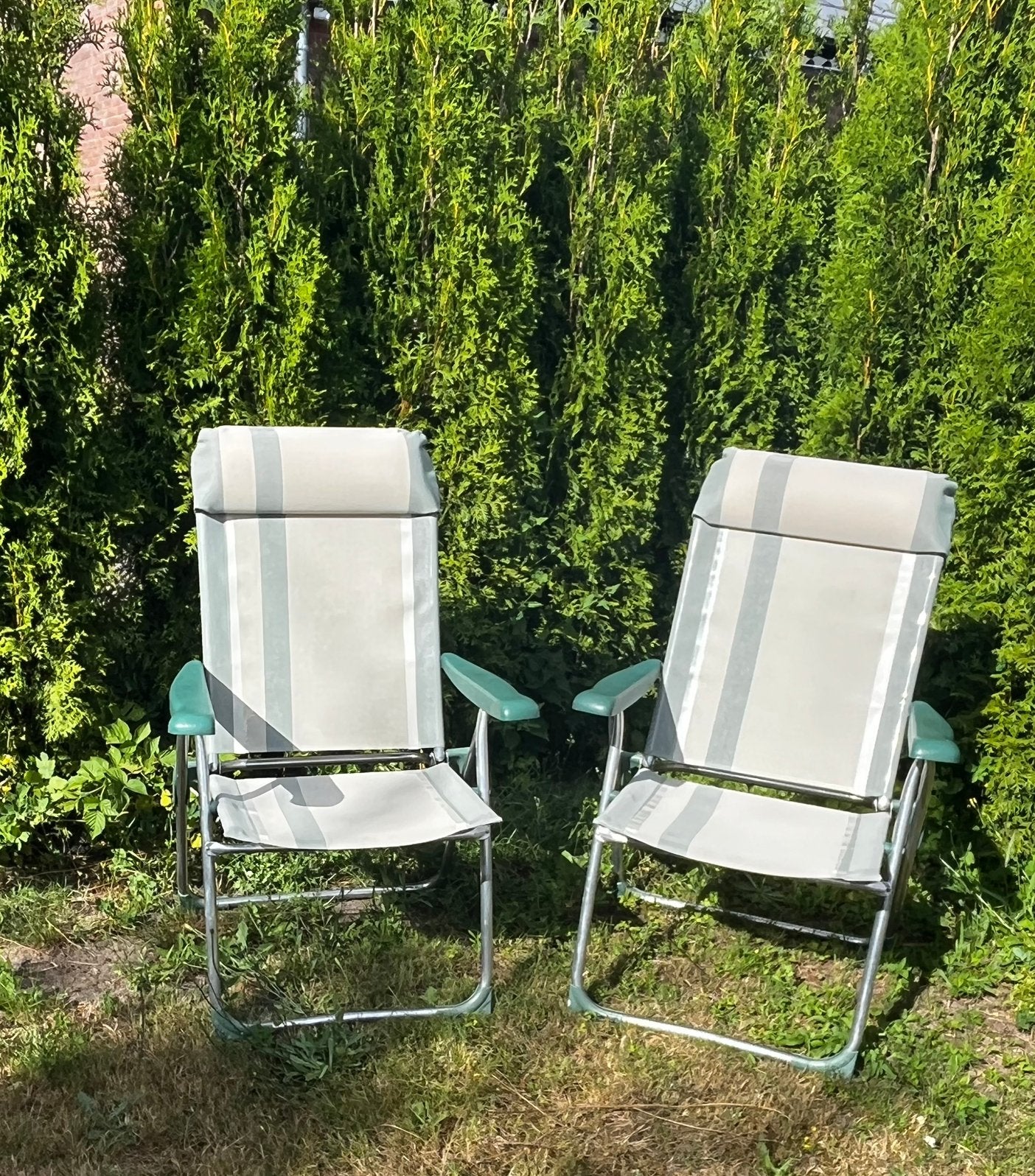 2 Crespo standenstoelen, lichtgewicht, Ophalen, Zo goed als nieuw, Campingstoel