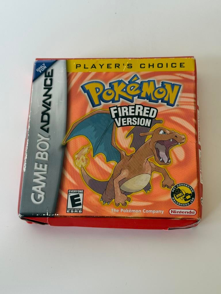 Pokémon FireRed doosje (zonder spel) Compleet met boekjes, Avontuur en Actie, 1 speler, Ophalen of Verzenden, Zo goed als nieuw