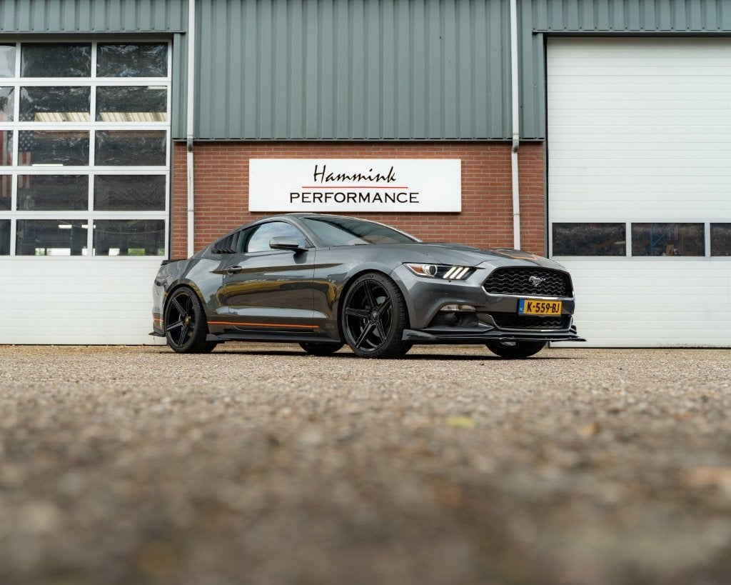 ’15 FORD MUSTANG 2.3L ECOBOOST, Automaat, Achterwielaandrijving, Zwart, 4 cilinders