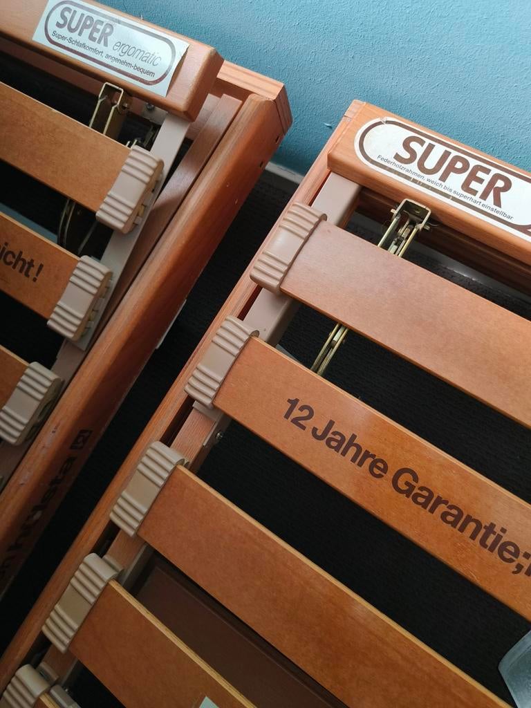 Lattenbodem SUPER ergomatic - Hulsta, Huis en Inrichting, Slaapkamer | Matrassen en Bedbodems, Ophalen, Gebruikt, Tweepersoons