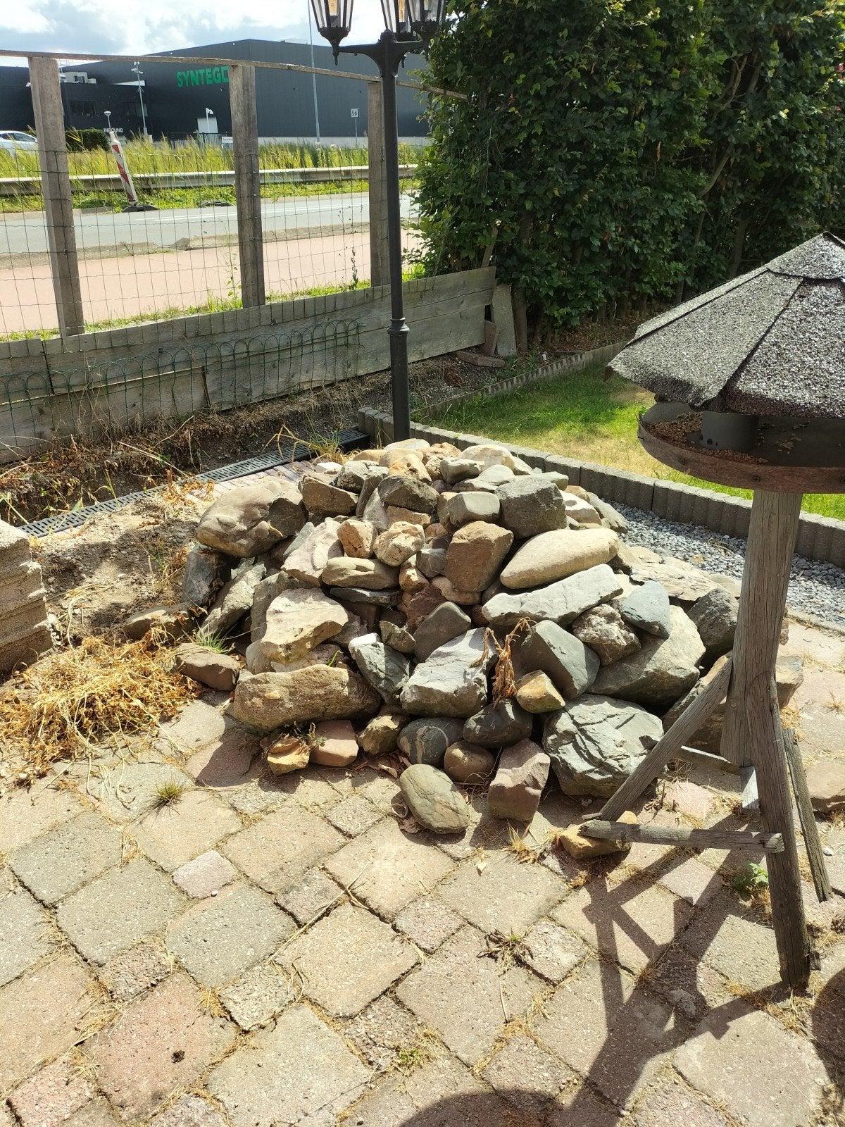 Maaskeien voor tuin of decoratie, graag zsm ophalen, Tuin en Terras, Ophalen, Gebruikt, Multi, Kei