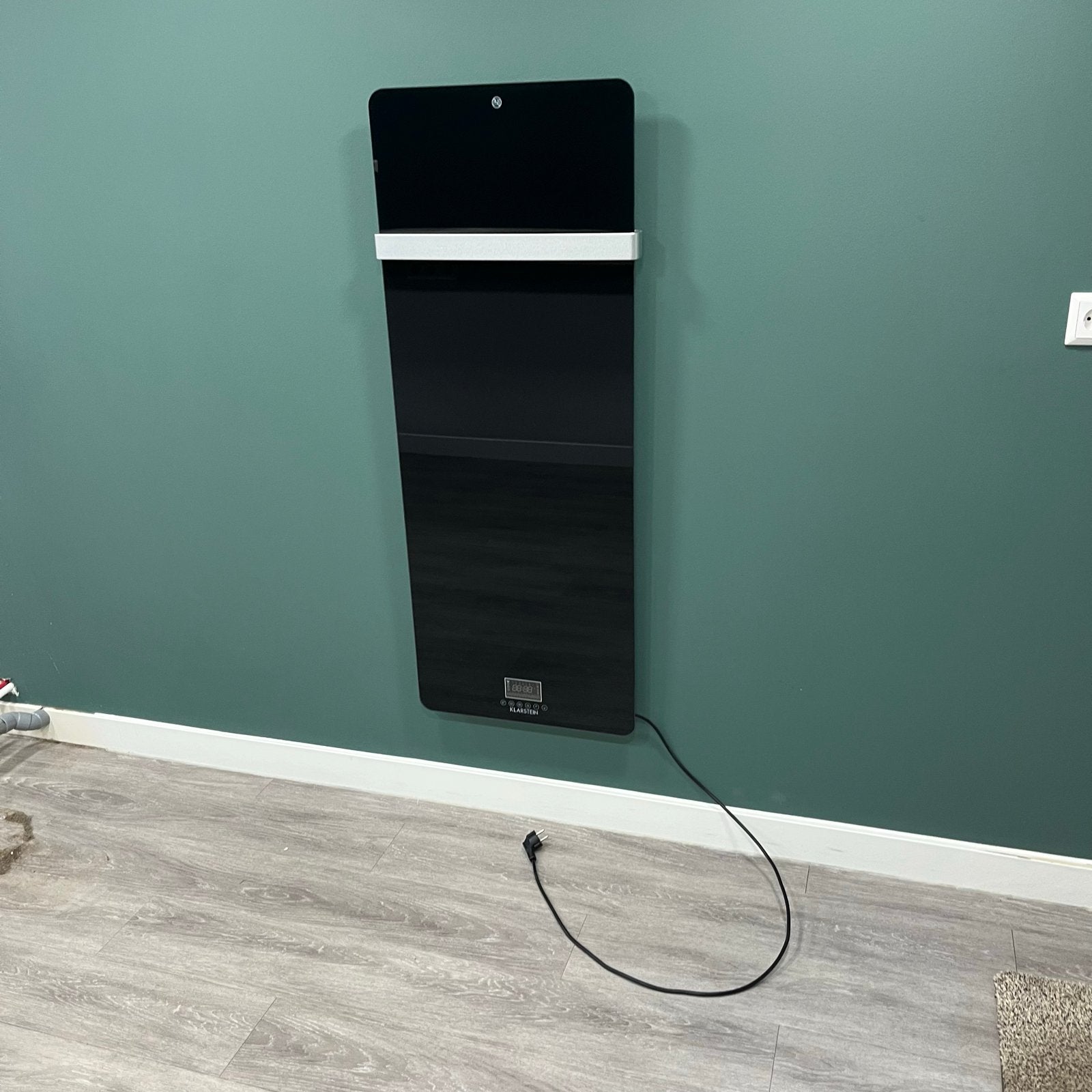 Klarstein Elektrische Kachel - Zwart, Zo goed als nieuw, Ophalen, Kachel, Minder dan 60 cm, Zo goed als nieuw