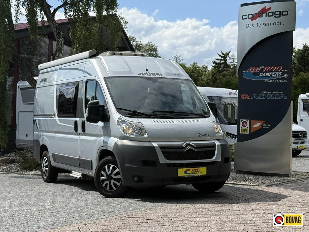 Pössl 2win 540 Super compact! - ACTIEPRIJS, Luifel, Chemisch toilet, Pössl, Tot en met 2