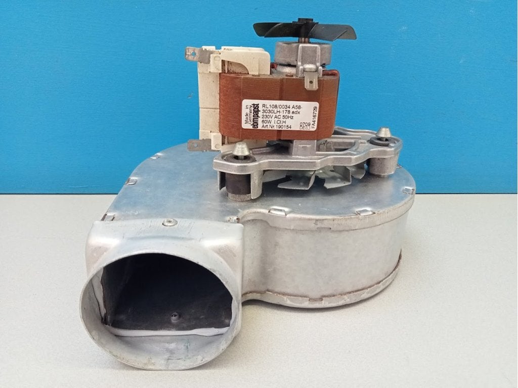 Ventilator Vaillant Mag RL108/0034 A58-3030LH-178 ADX, Niet ingevuld, Gebruikt, Cv-ketel of Combi-ketel, Niet ingevuld