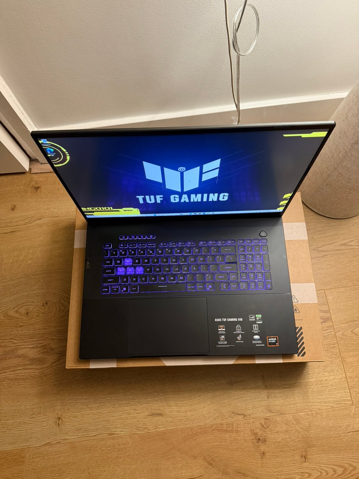 ASUS TUF A18 Gaming Laptop – Als nieuw | RTX 5060 | Garantie, Computers en Software, Ophalen, Zo goed als nieuw, Gaming, SSD