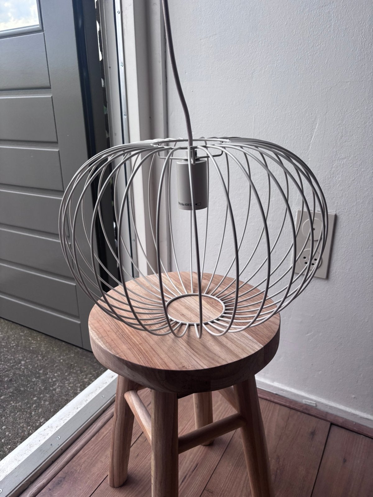 Nieuw prachtige grijs/beige hanglamp jade leenbakker, Ophalen of Verzenden, Nieuw