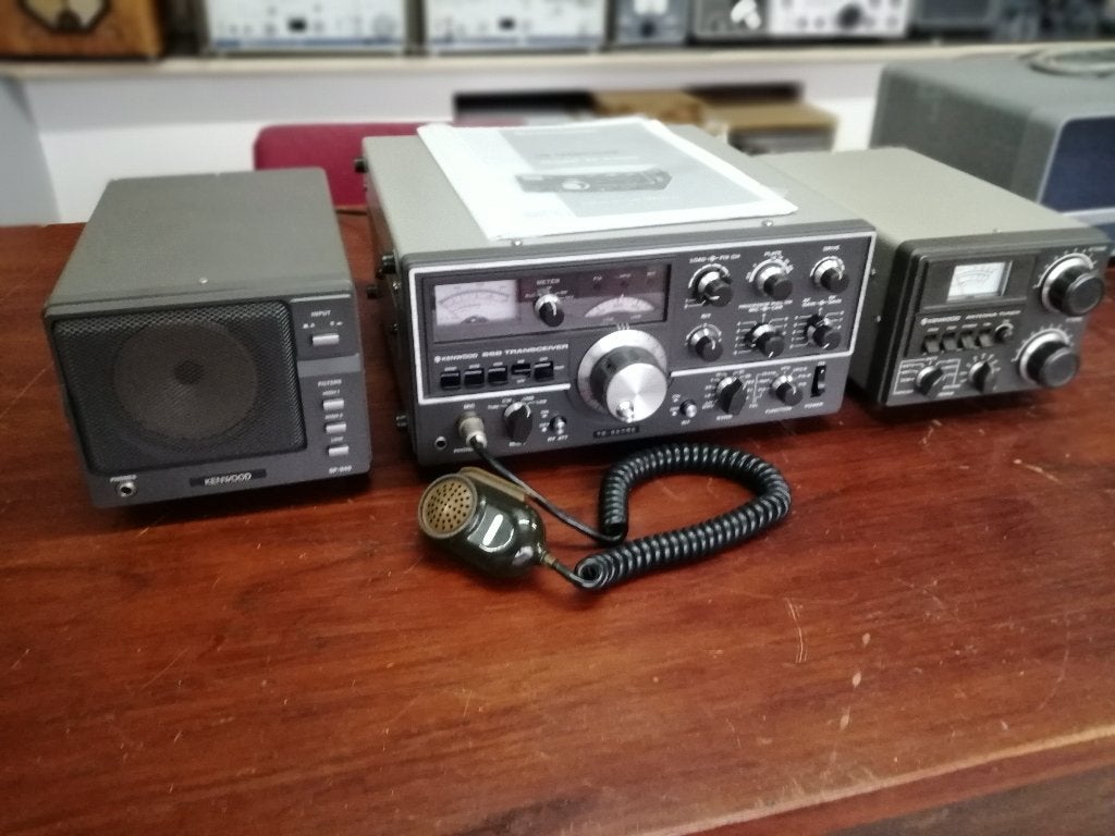 kenwood ts 520s, Telecommunicatie, Zenders en Ontvangers, Ophalen of Verzenden, Gebruikt, Zender en Ontvanger