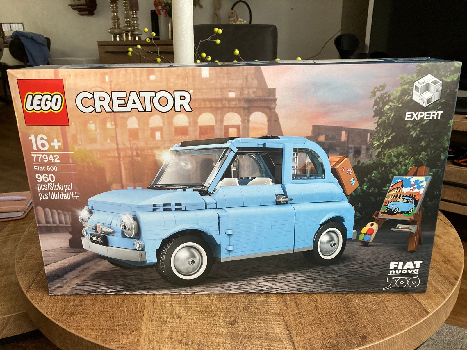 Lego Creator Expert 77942 Fiat 500 Lego 77942 Fiat 500, Ophalen, Nieuw, Inclusief instructies, Lego