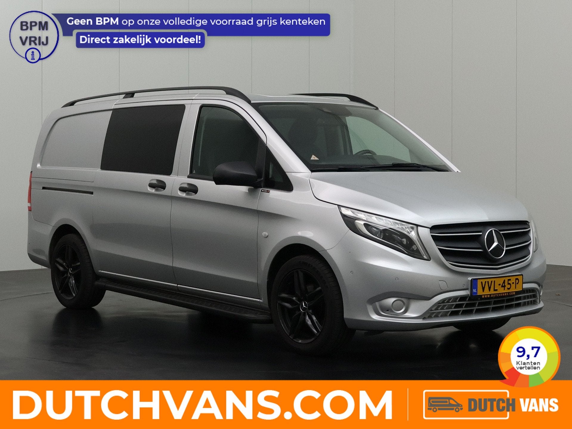 Mercedes-Benz Vito Exclusive Dubbele Cabine | Leder | Led |, Automaat, Gebruikt, 4 cilinders, 163 pk