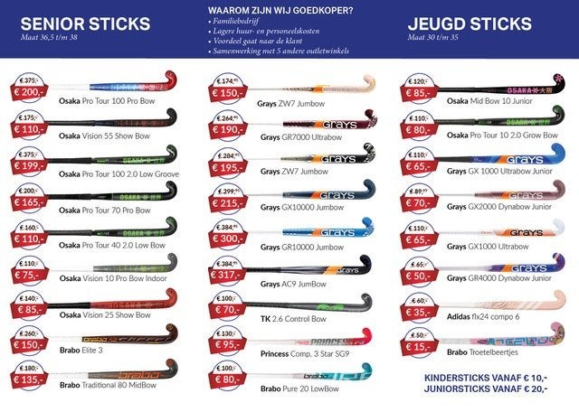 sticks, Ophalen of Verzenden, Nieuw, Bumper