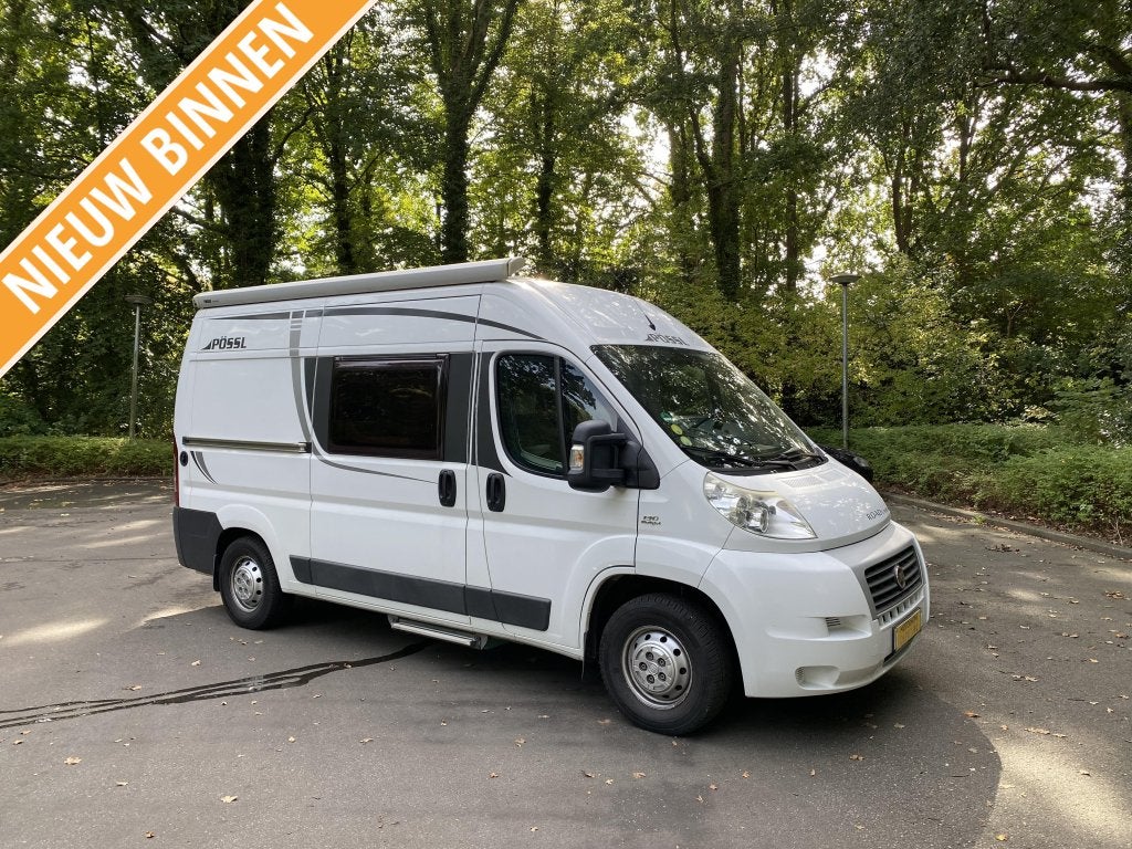 Pössl ROADCAMP 540 | 2014 | Uitstekend Onderhouden, Buscamper of Camperbus, Fiat, Luifel, Pössl
