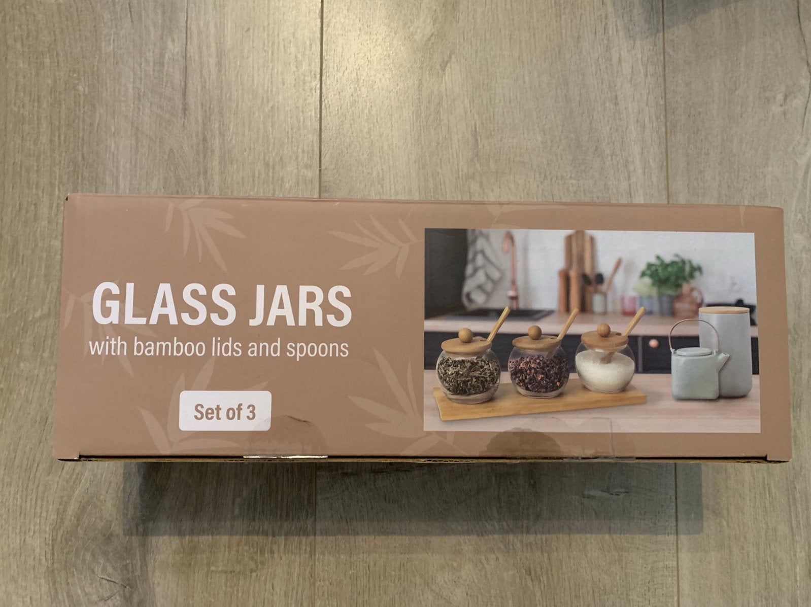 Glass jars, Huis en Inrichting, Keuken | Keukenbenodigdheden, Glas, Nieuw, Ophalen of Verzenden, Voorraadpot